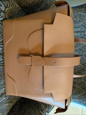 Senreve Midi Maestra (Large) bag, Tan